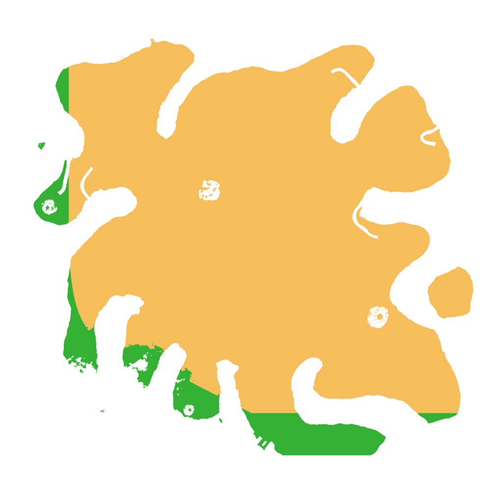 Biome Rust Map: Procedural Map, Size: 3510, Seed: 1810346