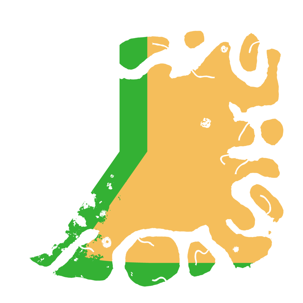 Biome Rust Map: Procedural Map, Size: 4500, Seed: 1589541191