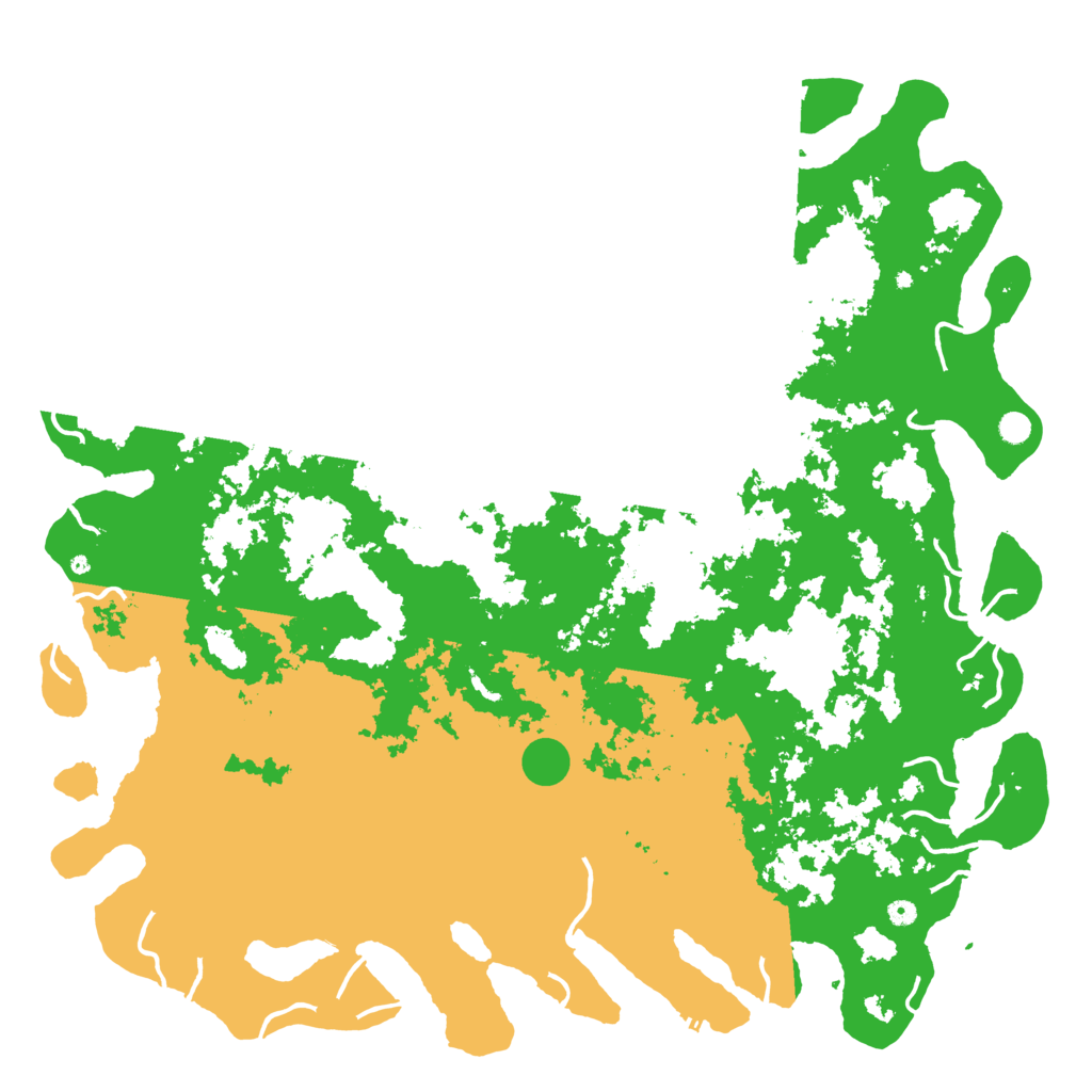 Biome Rust Map: Procedural Map, Size: 6000, Seed: 41