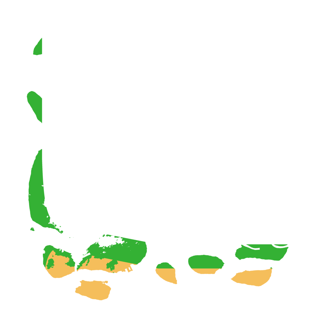 Biome Rust Map: Procedural Map, Size: 4000, Seed: 545447