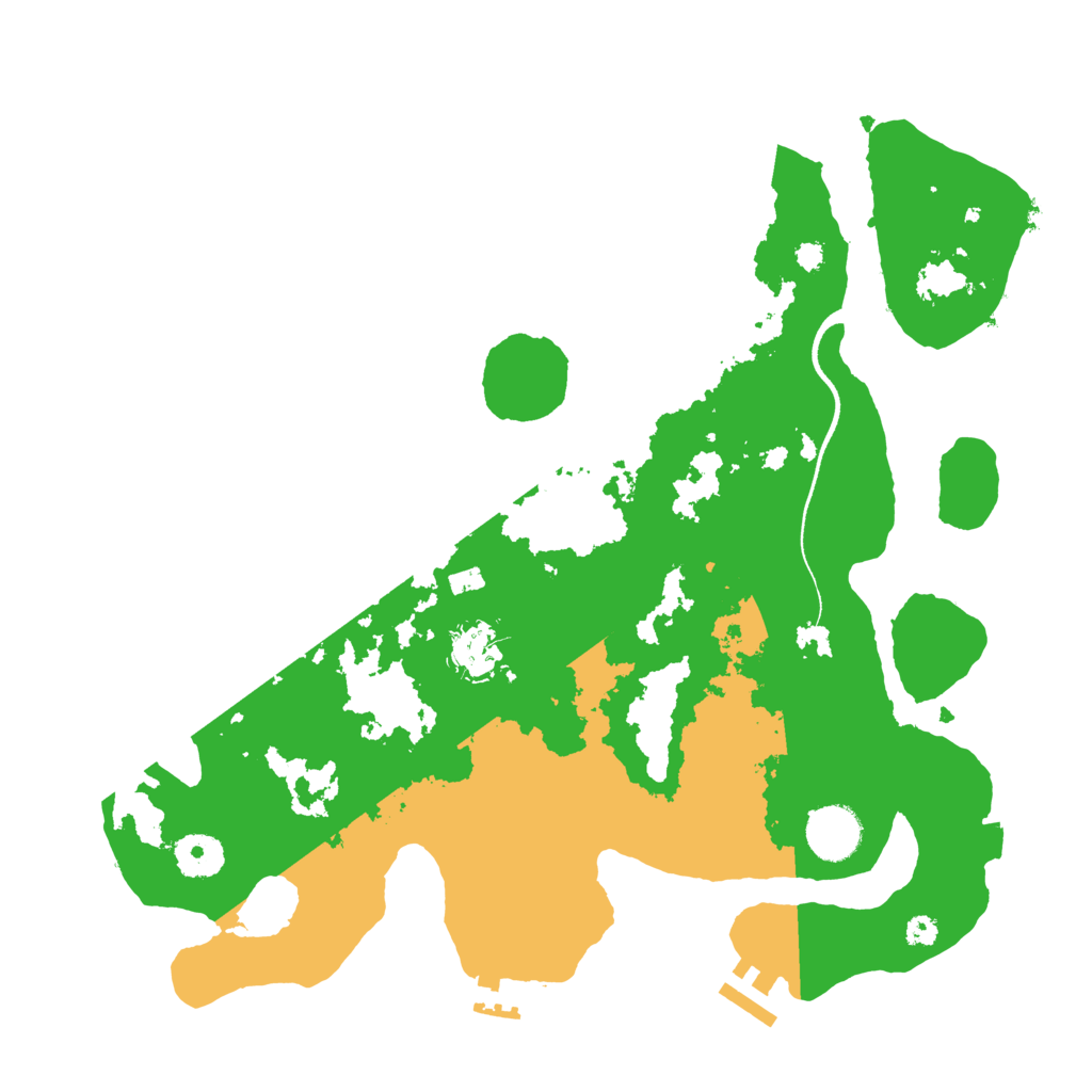 Biome Rust Map: Procedural Map, Size: 3500, Seed: 924826781