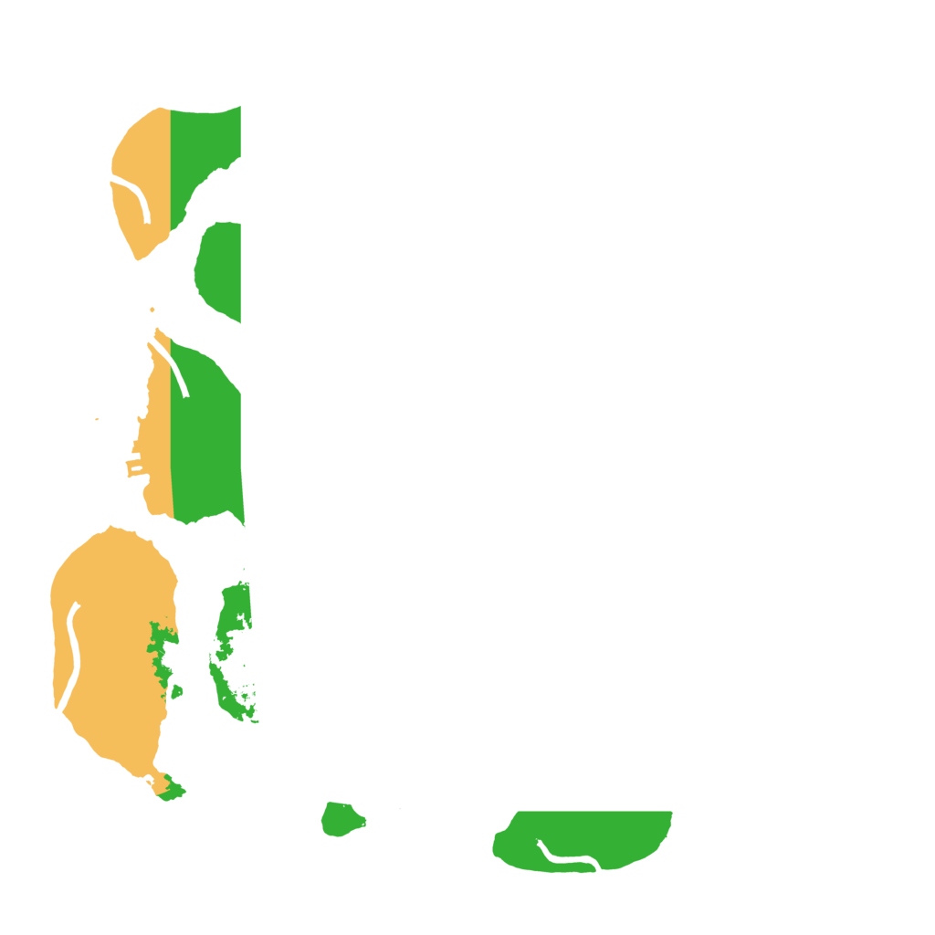 Biome Rust Map: Procedural Map, Size: 3500, Seed: 731277