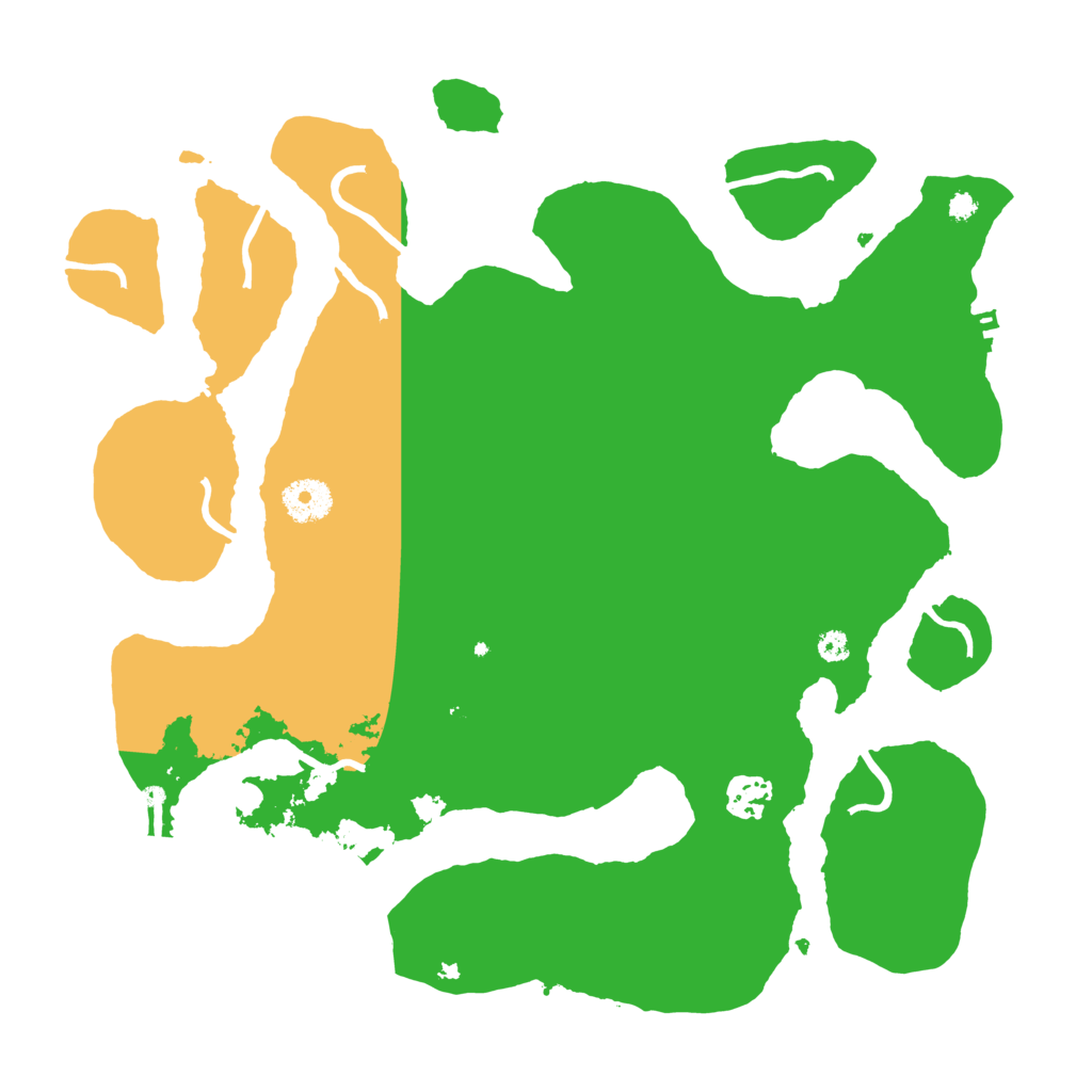 Biome Rust Map: Procedural Map, Size: 3550, Seed: 597338