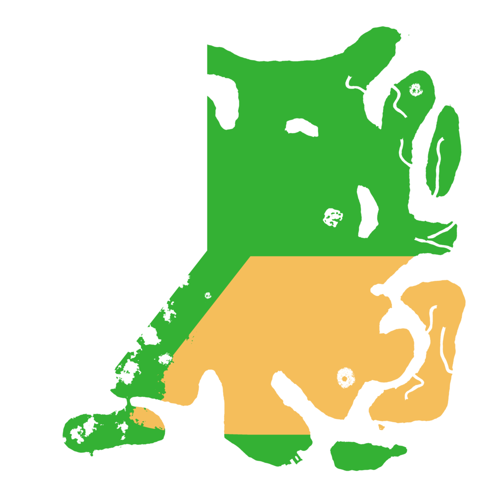 Biome Rust Map: Procedural Map, Size: 4000, Seed: 179480