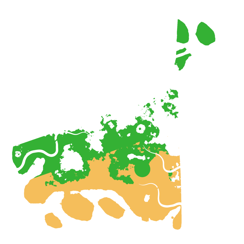 Biome Rust Map: Procedural Map, Size: 4055, Seed: 6576