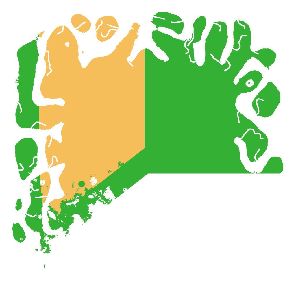 Biome Rust Map: Procedural Map, Size: 6000, Seed: 122546