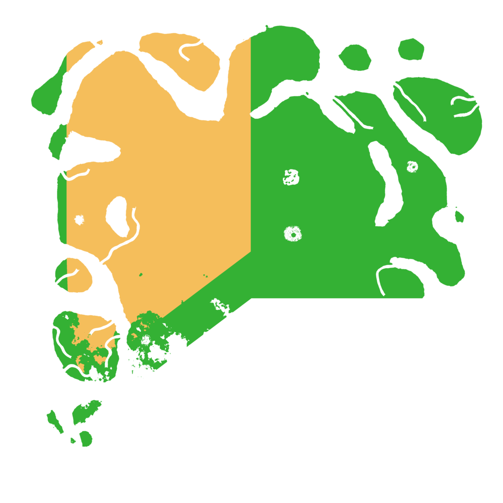 Biome Rust Map: Procedural Map, Size: 4500, Seed: 1845104