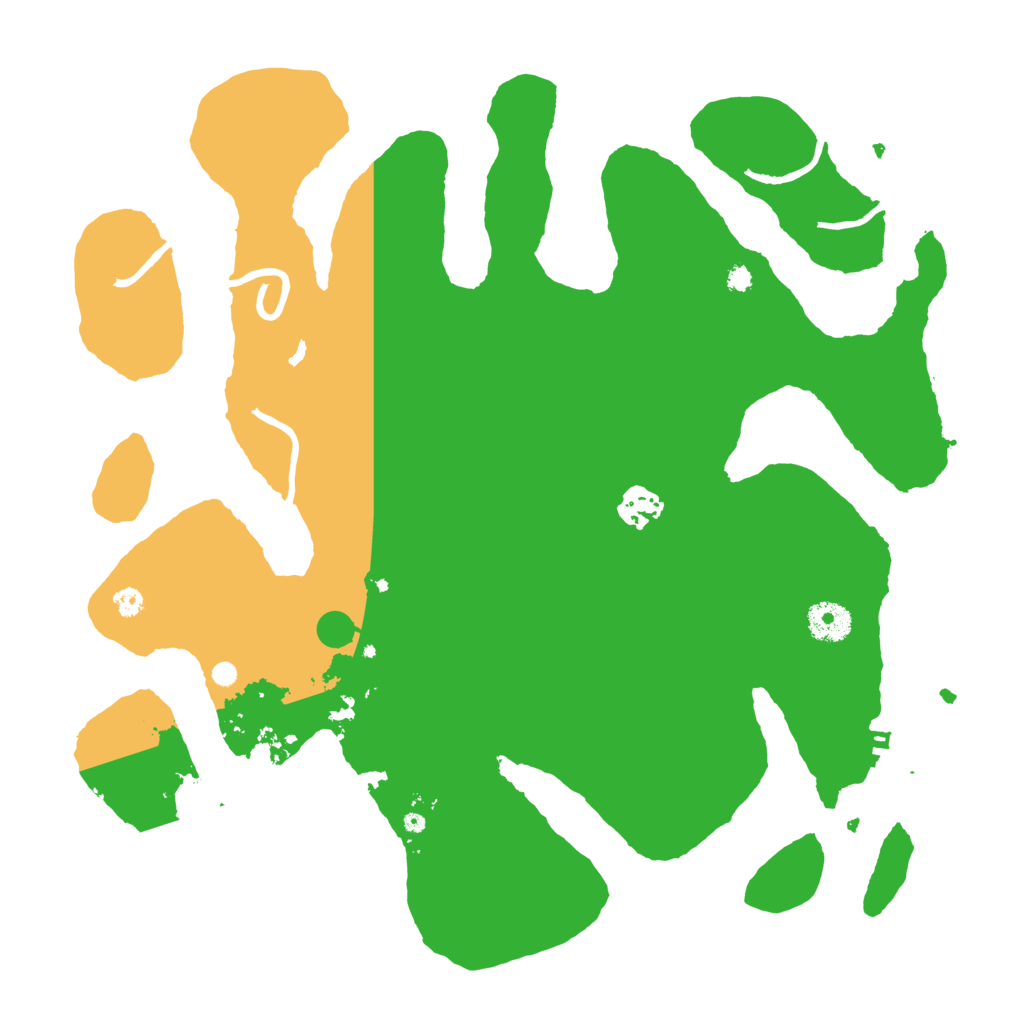 Biome Rust Map: Procedural Map, Size: 3650, Seed: 2458