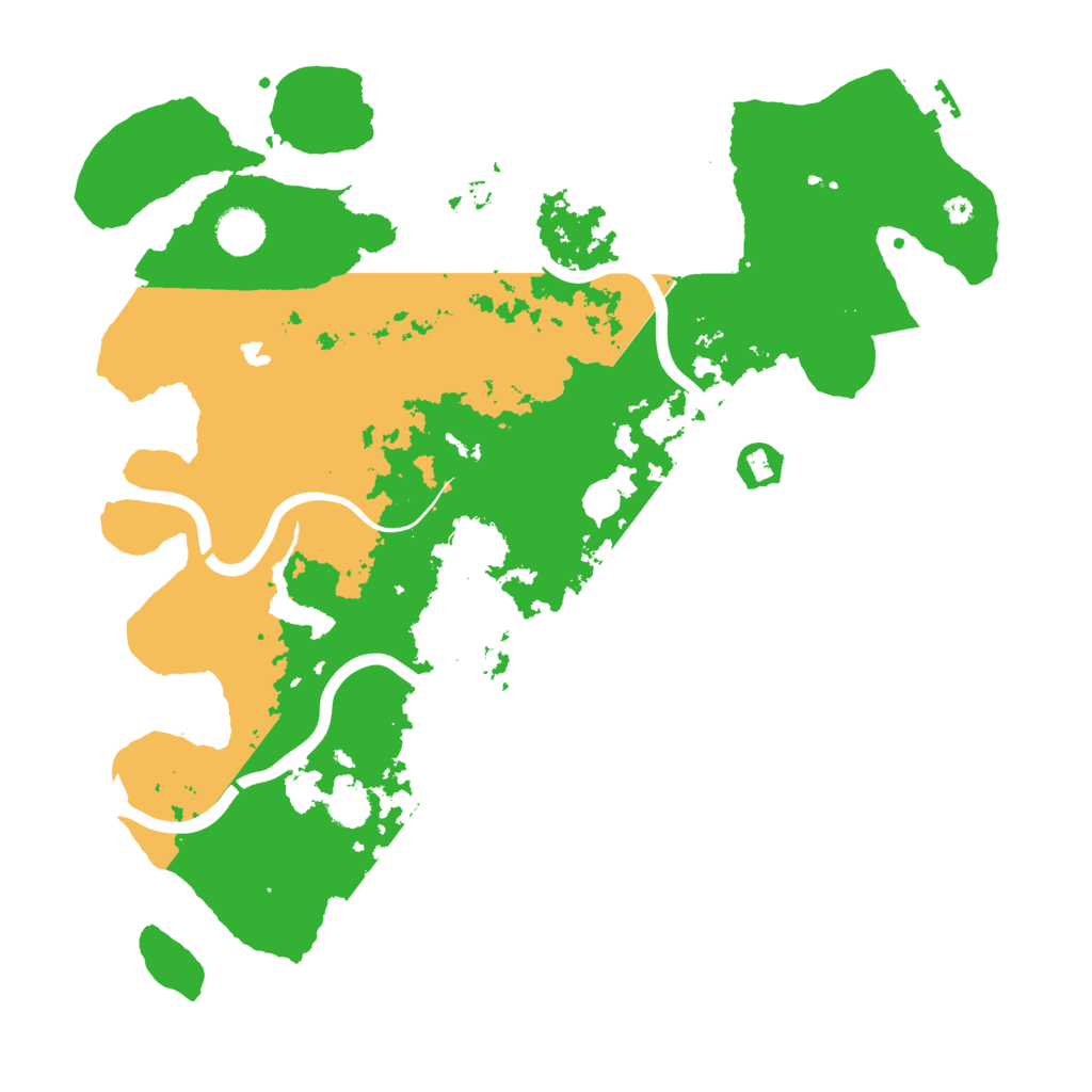 Biome Rust Map: Procedural Map, Size: 4000, Seed: 239969