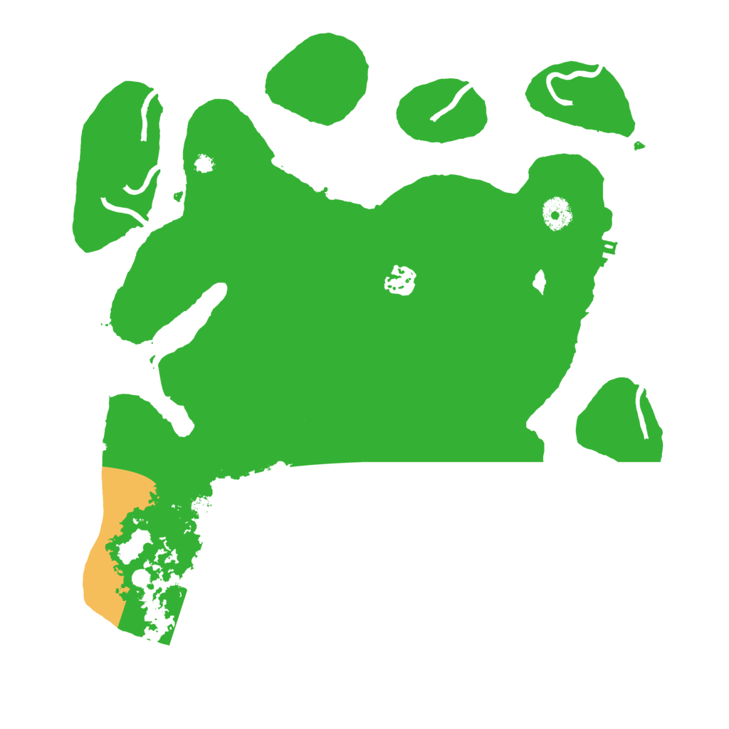 Biome Rust Map: Procedural Map, Size: 3550, Seed: 83424