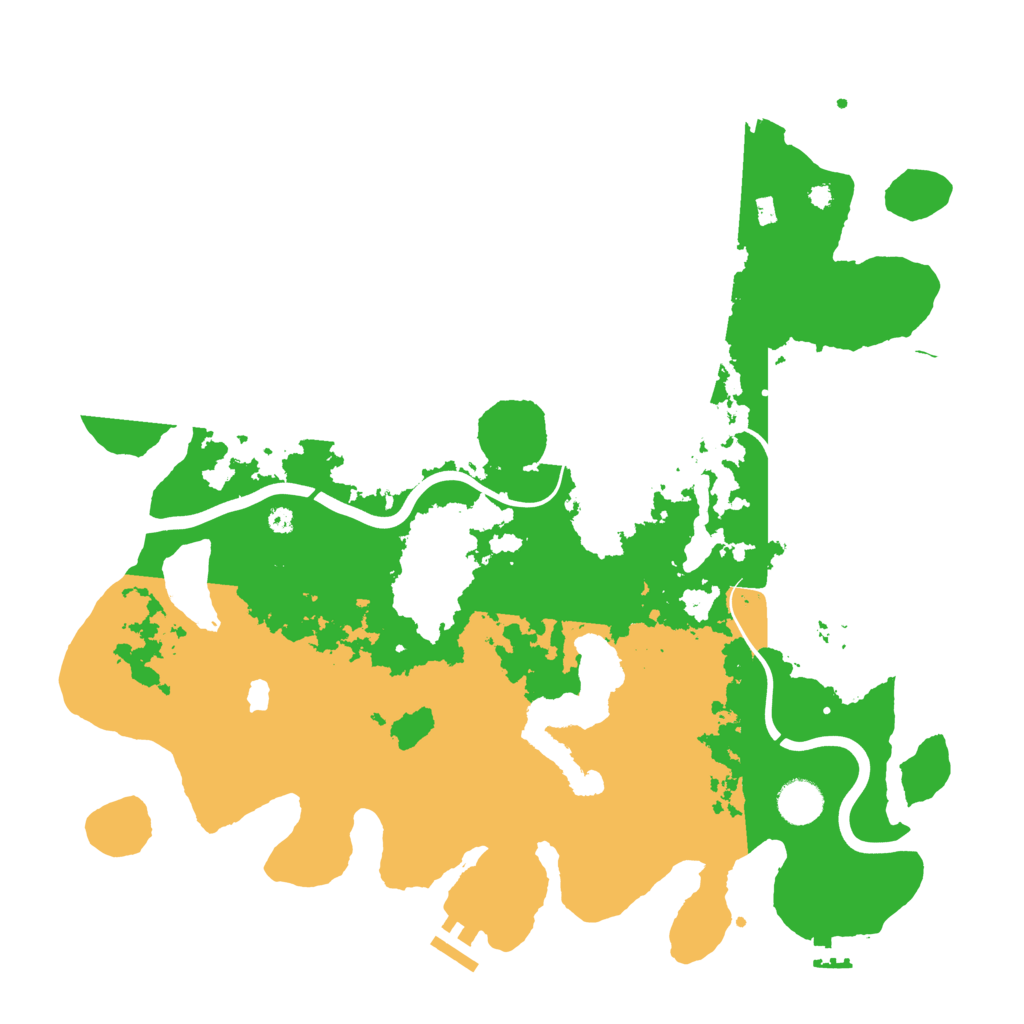 Biome Rust Map: Procedural Map, Size: 4000, Seed: 132140