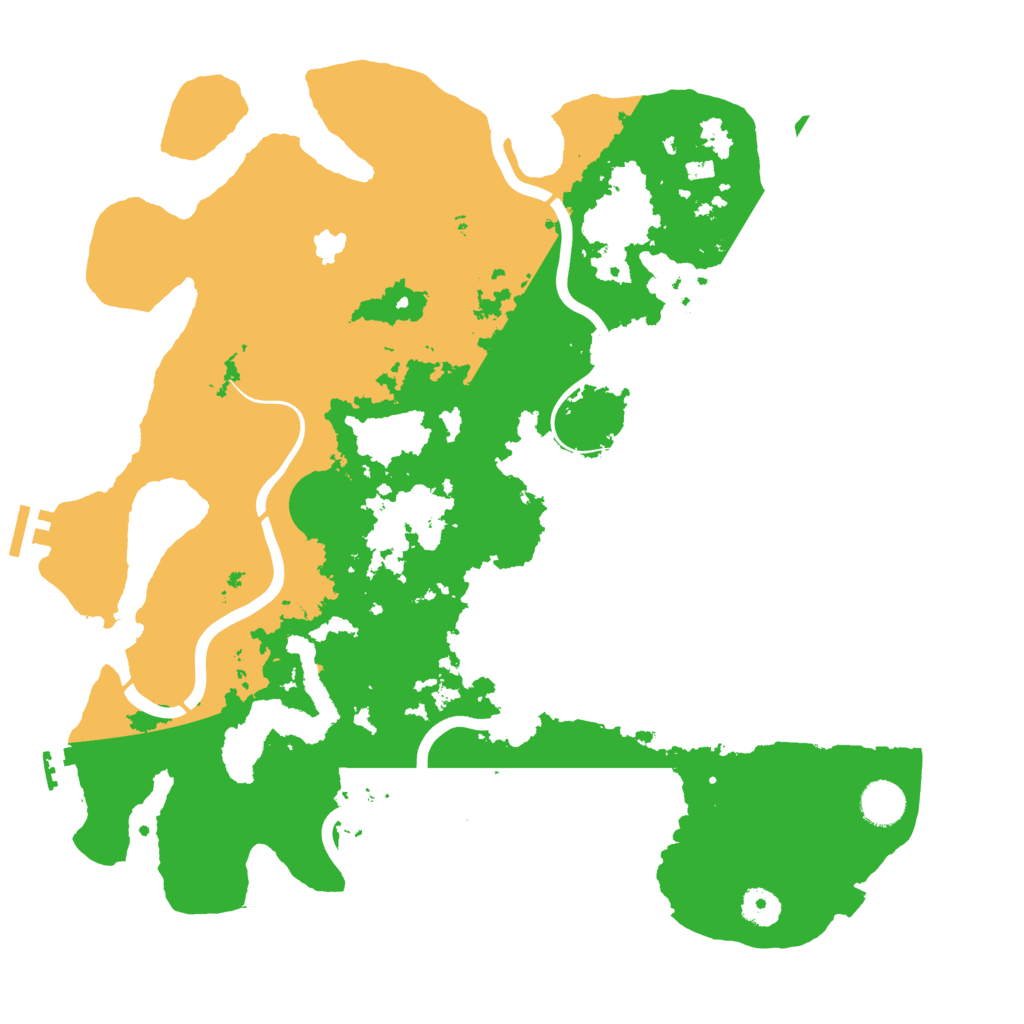 Biome Rust Map: Procedural Map, Size: 4000, Seed: 602145760