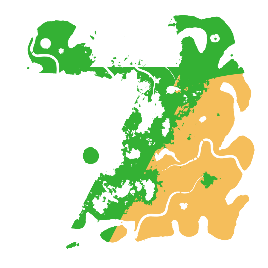 Biome Rust Map: Procedural Map, Size: 4500, Seed: 587547