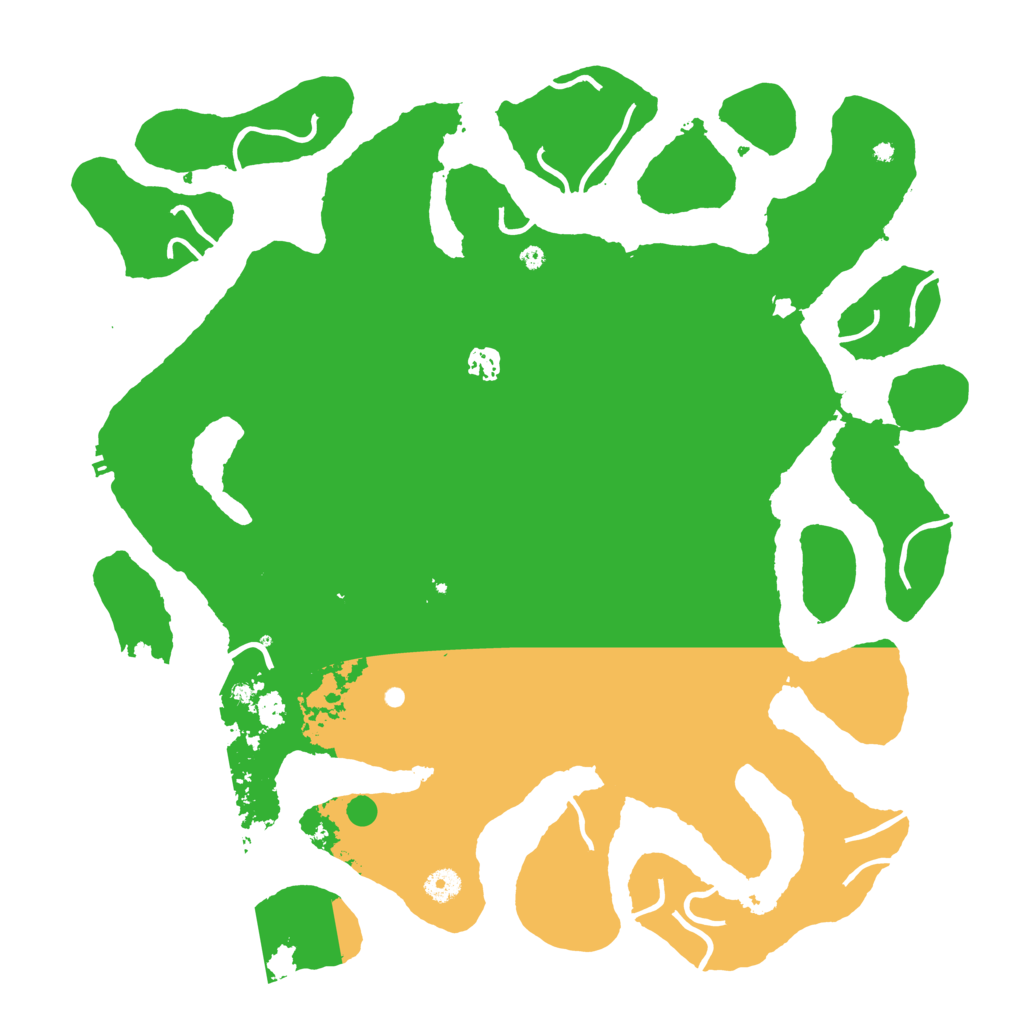 Biome Rust Map: Procedural Map, Size: 4500, Seed: 5349655