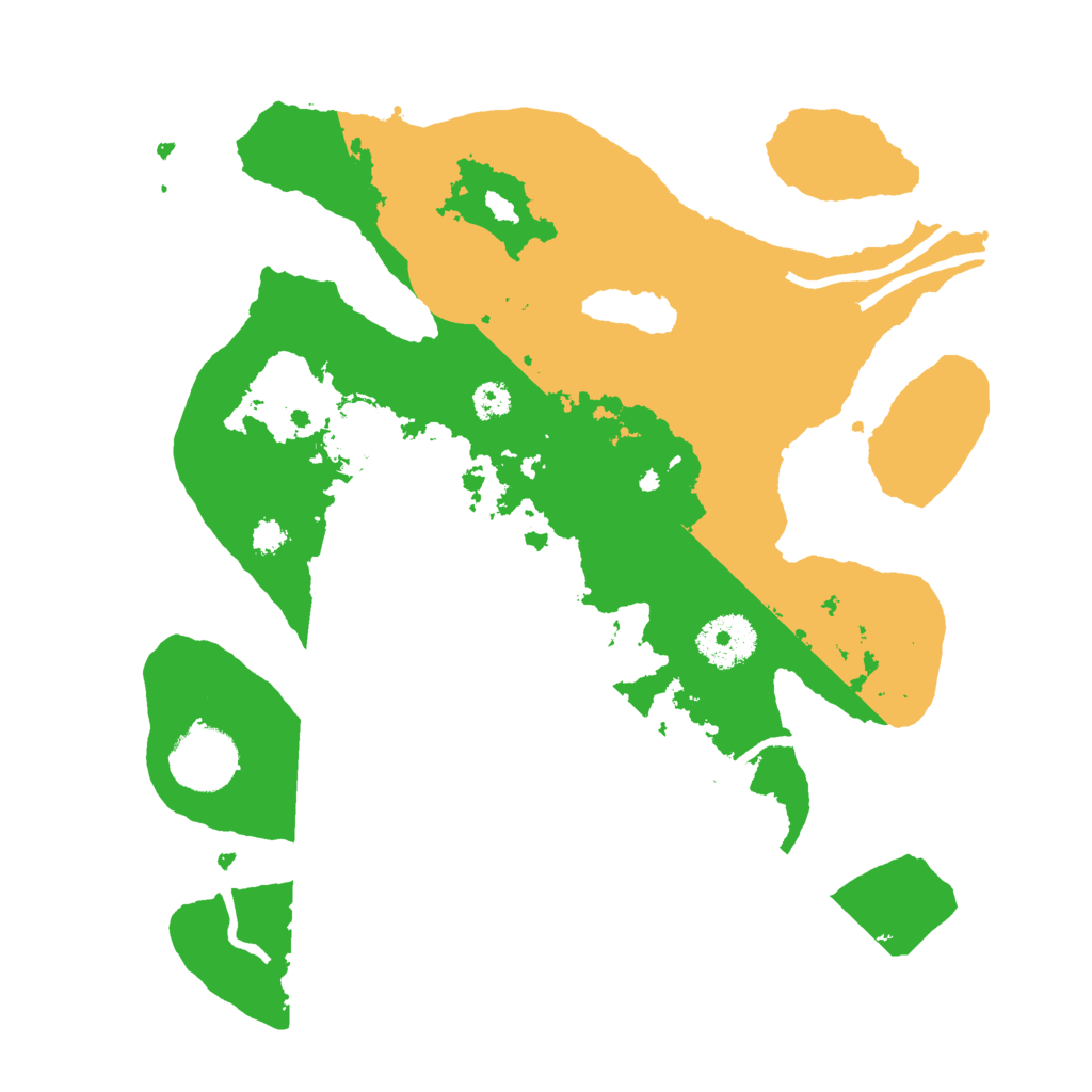 Biome Rust Map: Procedural Map, Size: 3000, Seed: 63566725