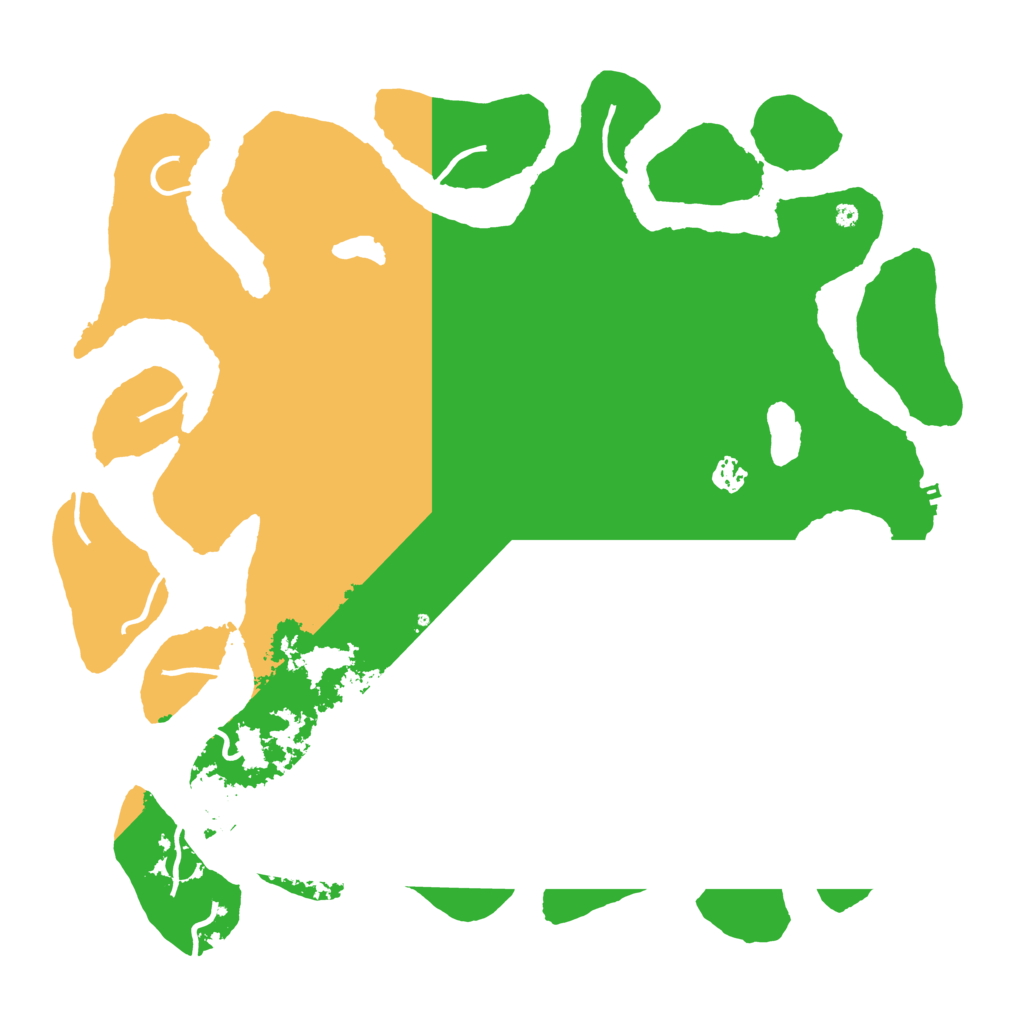 Biome Rust Map: Procedural Map, Size: 4500, Seed: 3435829