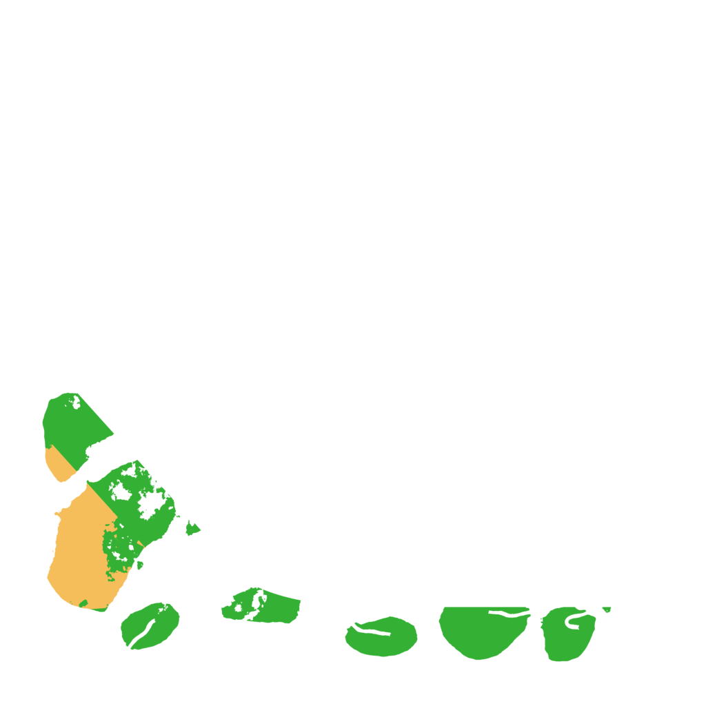 Biome Rust Map: Procedural Map, Size: 4500, Seed: 18341067