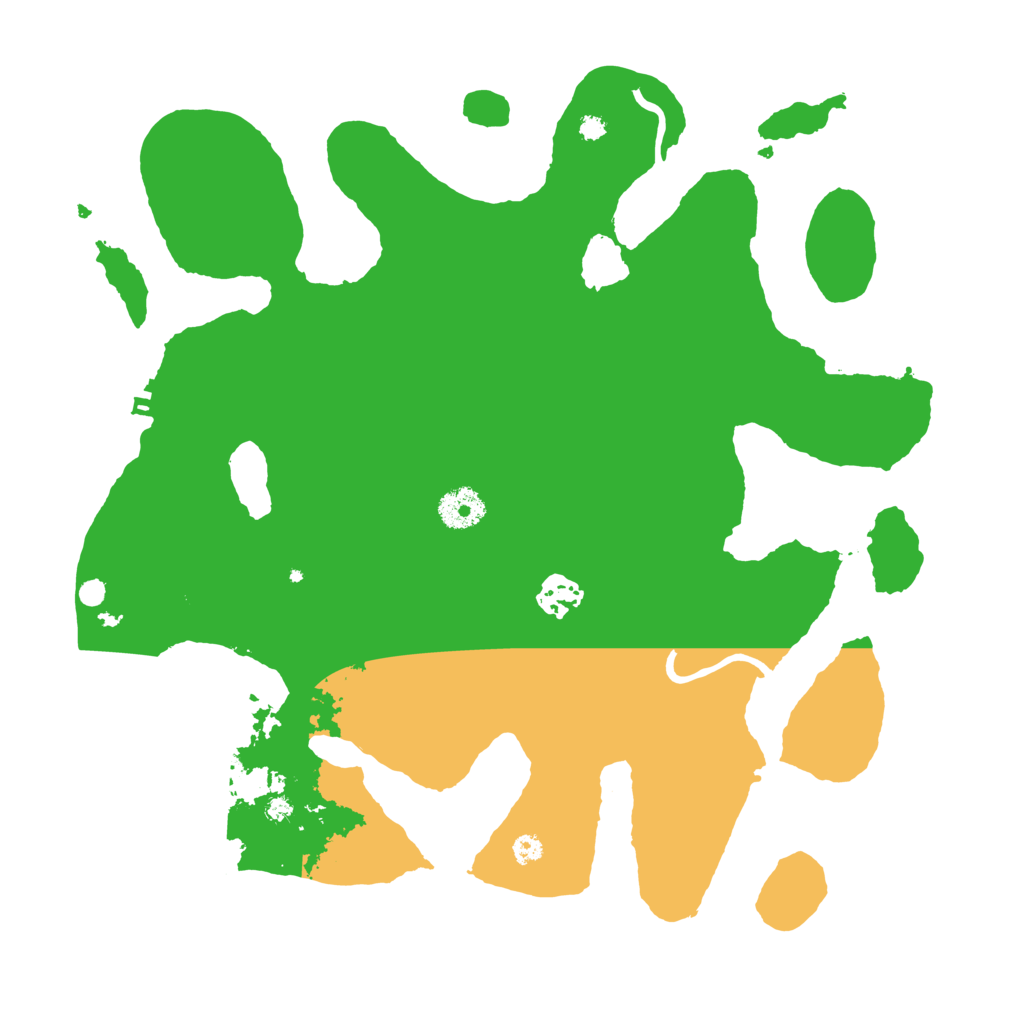 Biome Rust Map: Procedural Map, Size: 3550, Seed: 41649