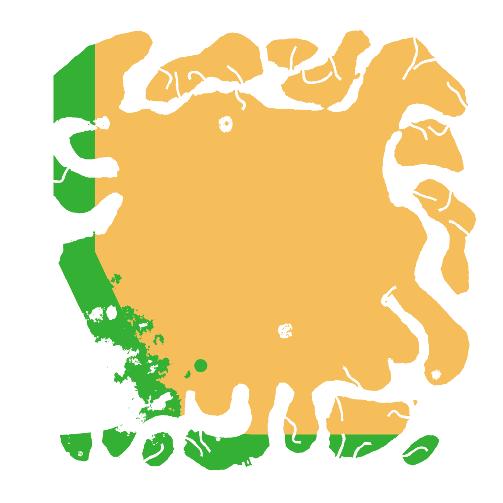 Biome Rust Map: Procedural Map, Size: 5000, Seed: 66666