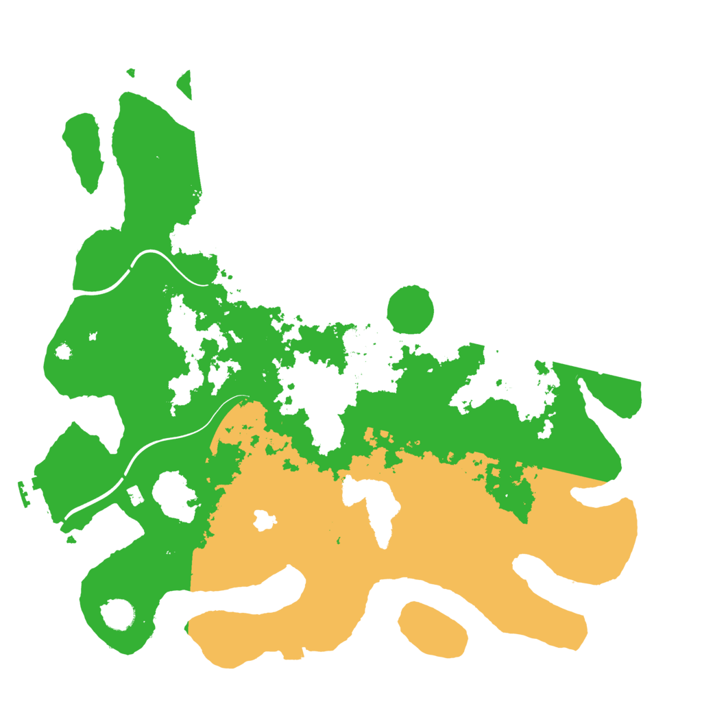 Biome Rust Map: Procedural Map, Size: 4000, Seed: 603137