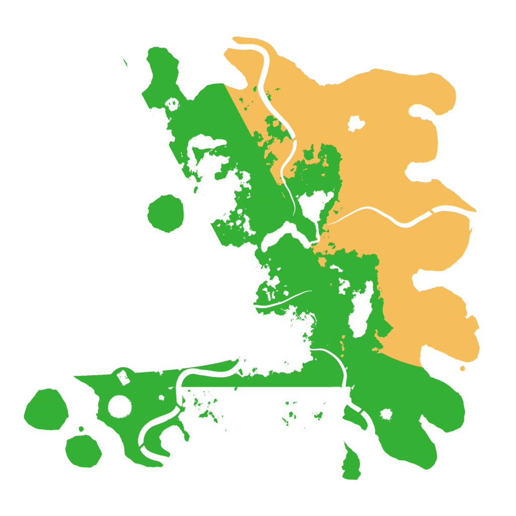 Biome Rust Map: Procedural Map, Size: 4000, Seed: 924250