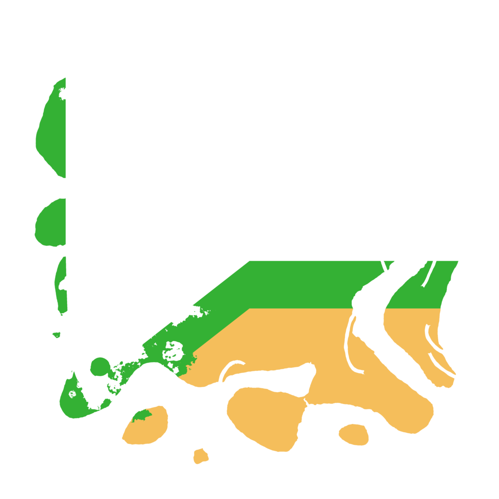 Biome Rust Map: Procedural Map, Size: 3550, Seed: 165623