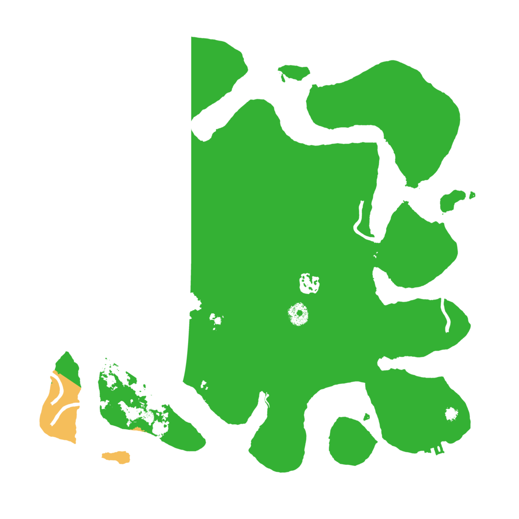 Biome Rust Map: Procedural Map, Size: 3650, Seed: 603052419