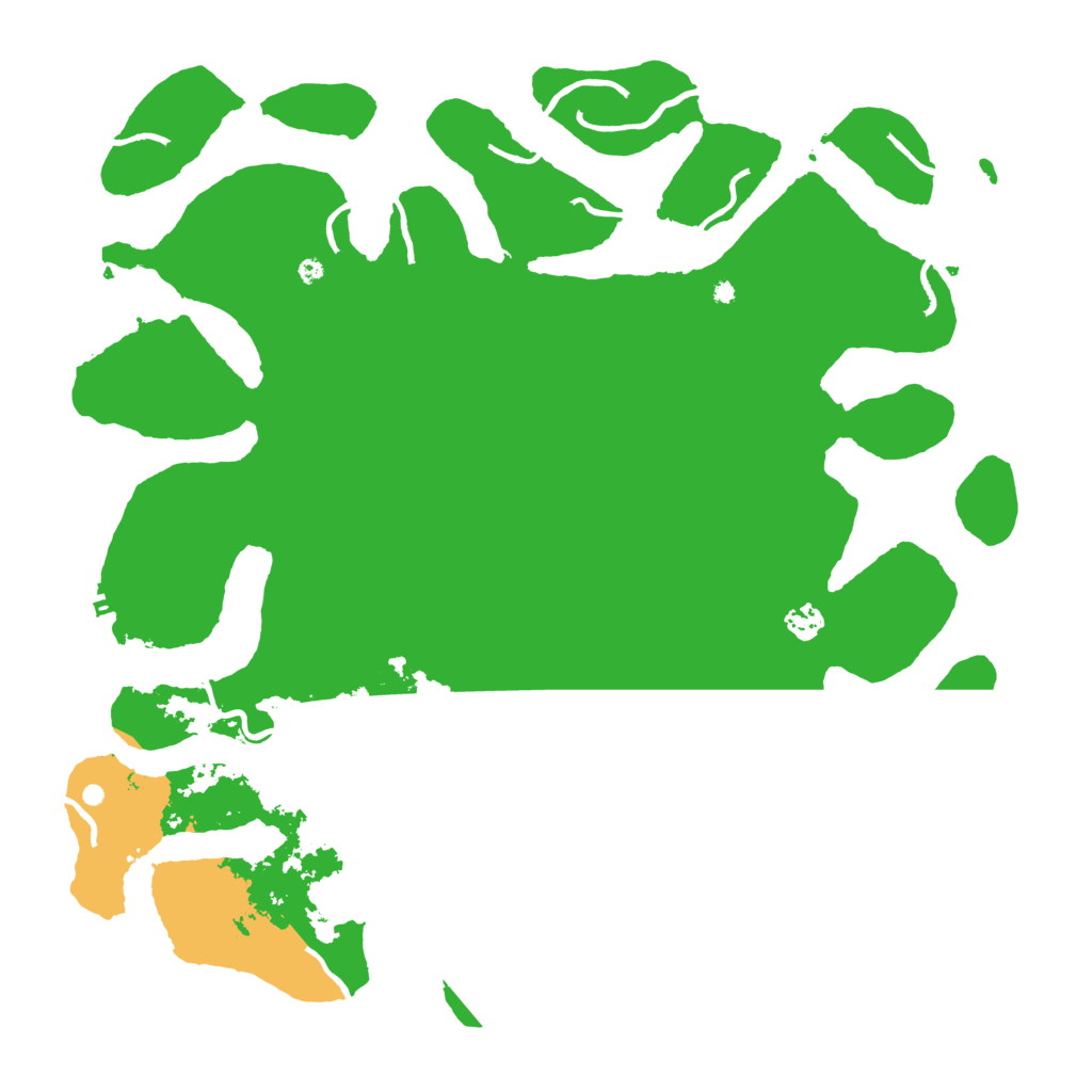 Biome Rust Map: Procedural Map, Size: 4500, Seed: 54814801