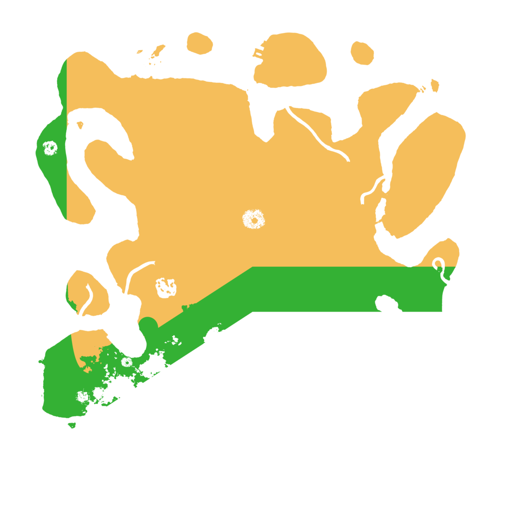 Biome Rust Map: Procedural Map, Size: 3550, Seed: 401969