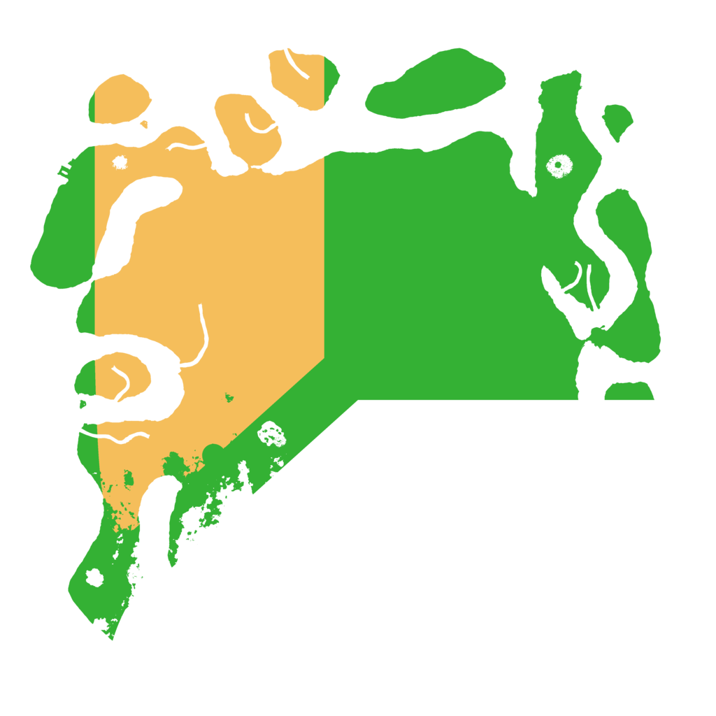 Biome Rust Map: Procedural Map, Size: 4500, Seed: 1001606