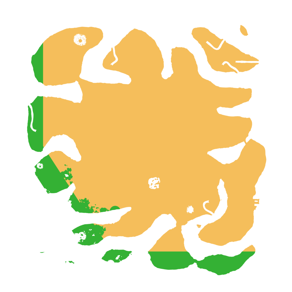 Biome Rust Map: Procedural Map, Size: 3550, Seed: 729801