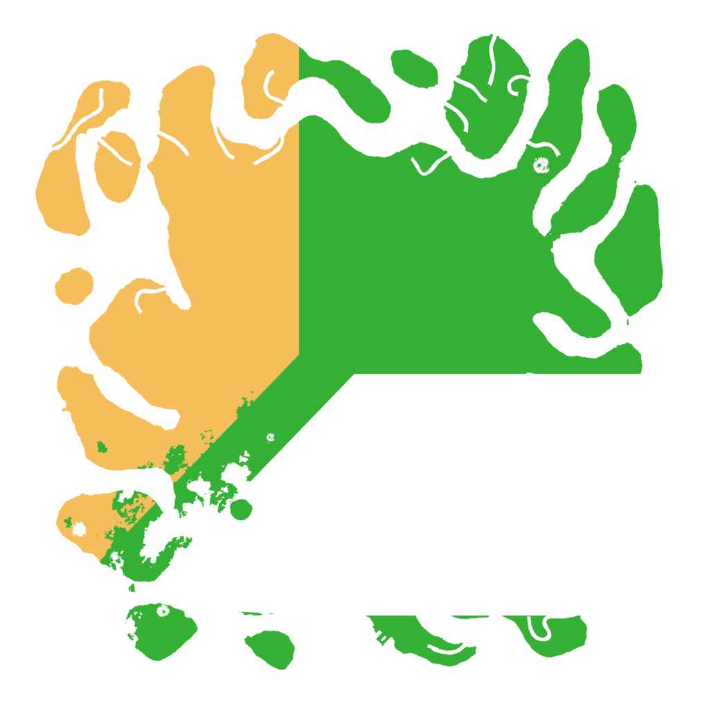 Biome Rust Map: Procedural Map, Size: 4500, Seed: 721225