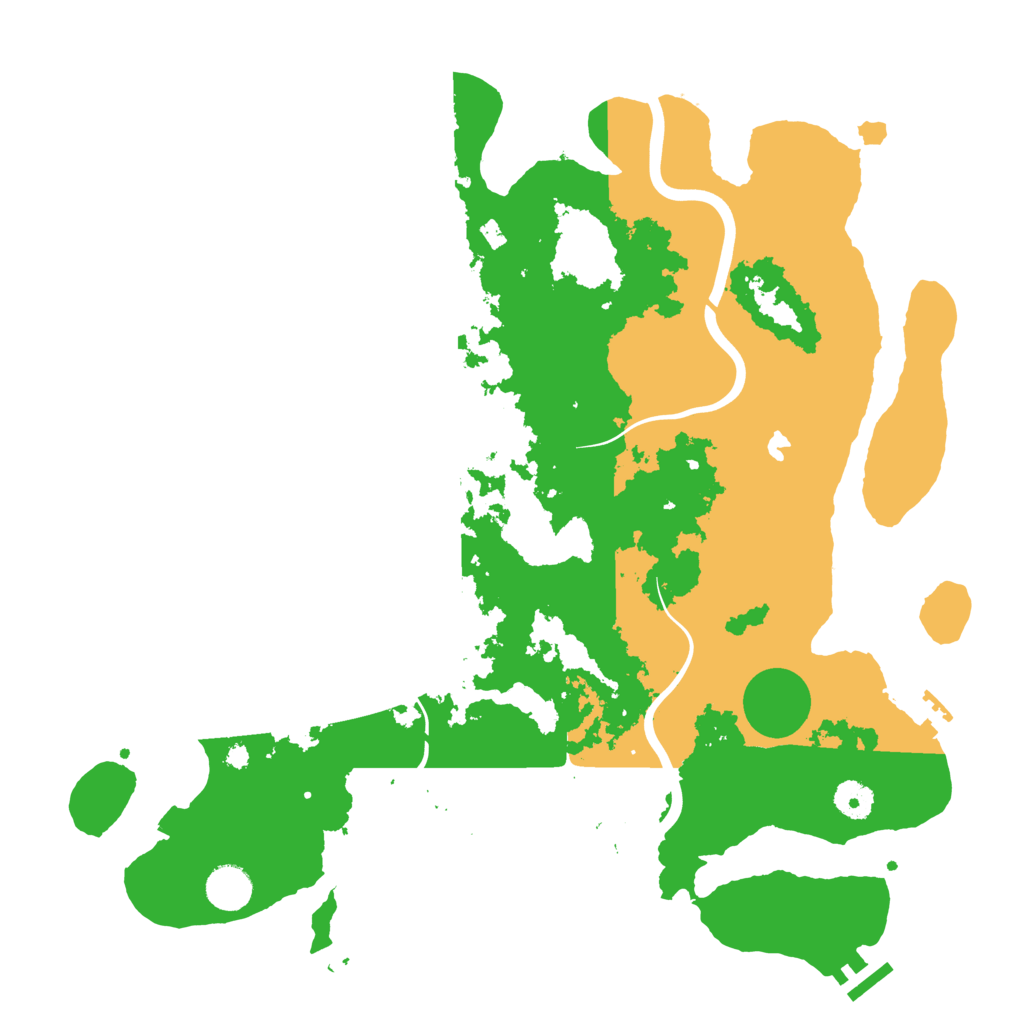 Biome Rust Map: Procedural Map, Size: 4000, Seed: 790180