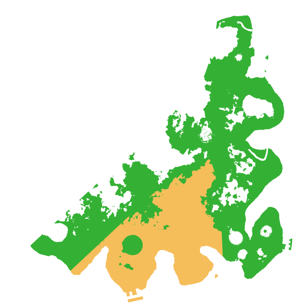 Biome Rust Map: Procedural Map, Size: 4000, Seed: 752561