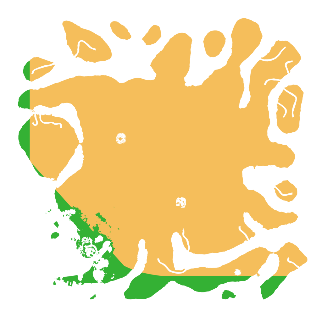 Biome Rust Map: Procedural Map, Size: 4500, Seed: 5517254