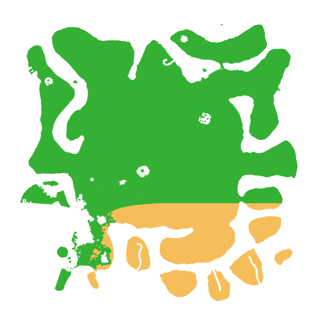 Biome Rust Map: Procedural Map, Size: 4000, Seed: 517833