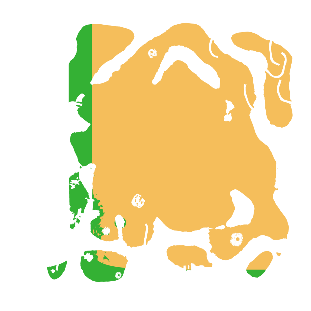 Biome Rust Map: Procedural Map, Size: 3550, Seed: 778780