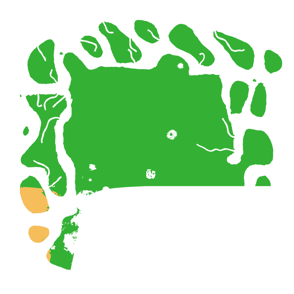 Biome Rust Map: Procedural Map, Size: 4500, Seed: 243583129