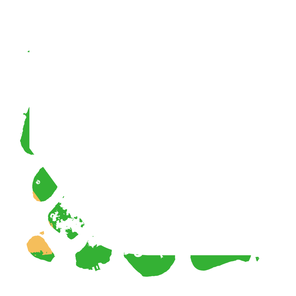 Biome Rust Map: Procedural Map, Size: 3550, Seed: 209903