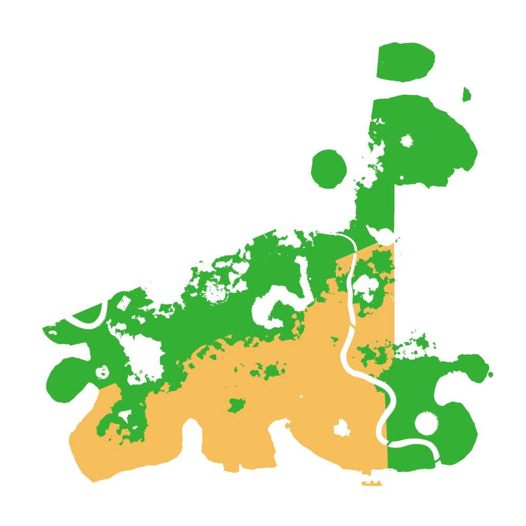 Biome Rust Map: Procedural Map, Size: 4000, Seed: 868003