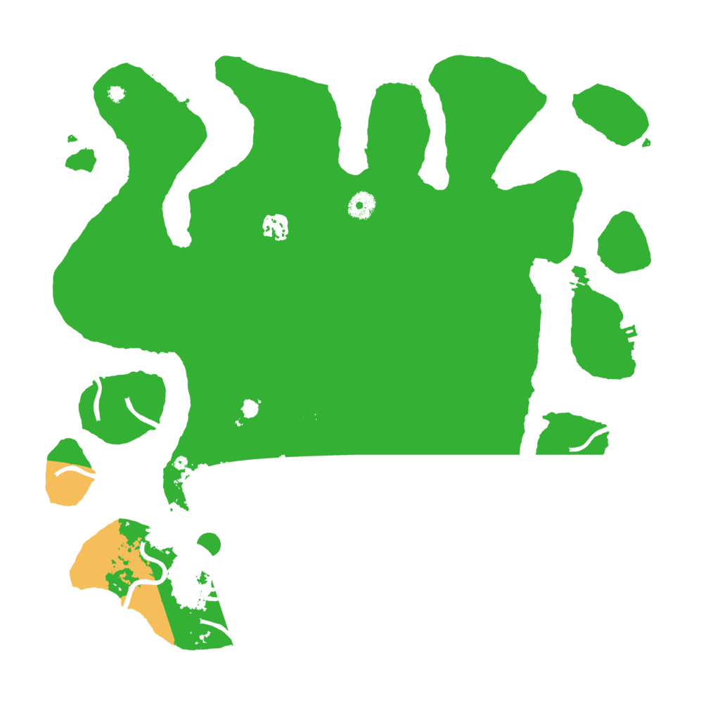 Biome Rust Map: Procedural Map, Size: 4000, Seed: 813495