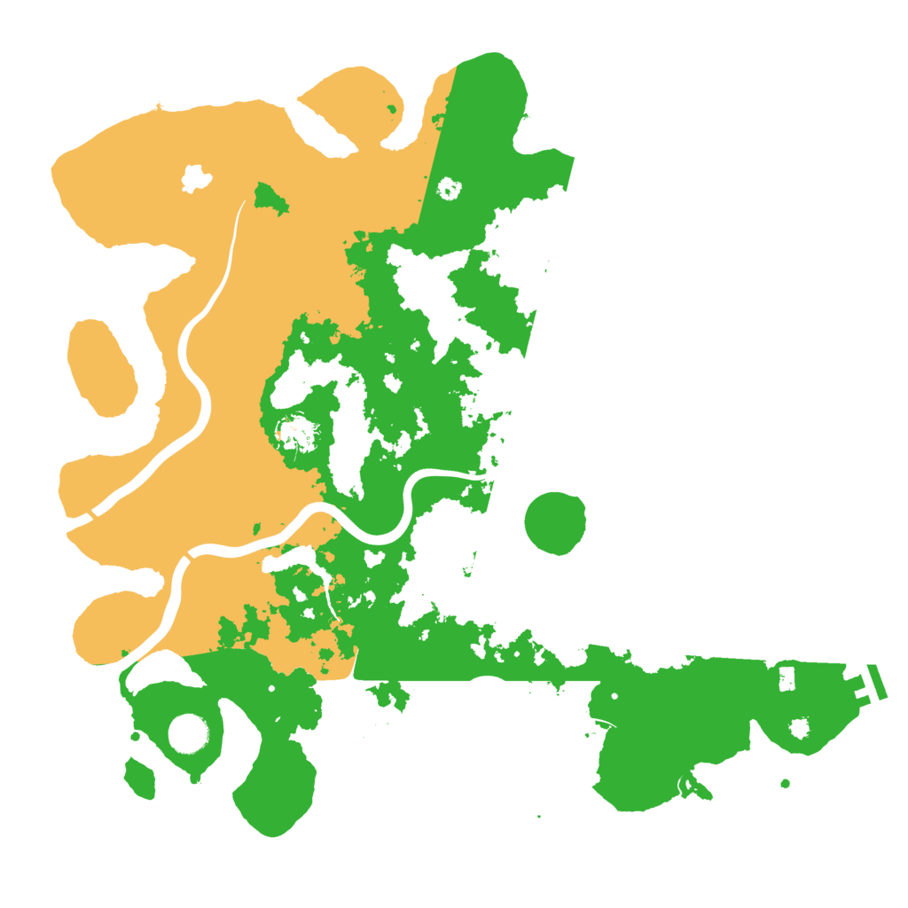 Biome Rust Map: Procedural Map, Size: 4000, Seed: 194260
