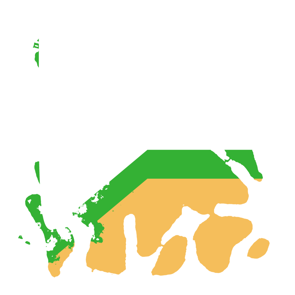 Biome Rust Map: Procedural Map, Size: 3550, Seed: 85558