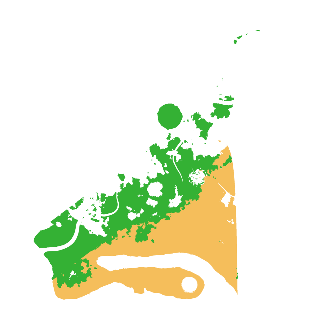 Biome Rust Map: Procedural Map, Size: 3550, Seed: 19414