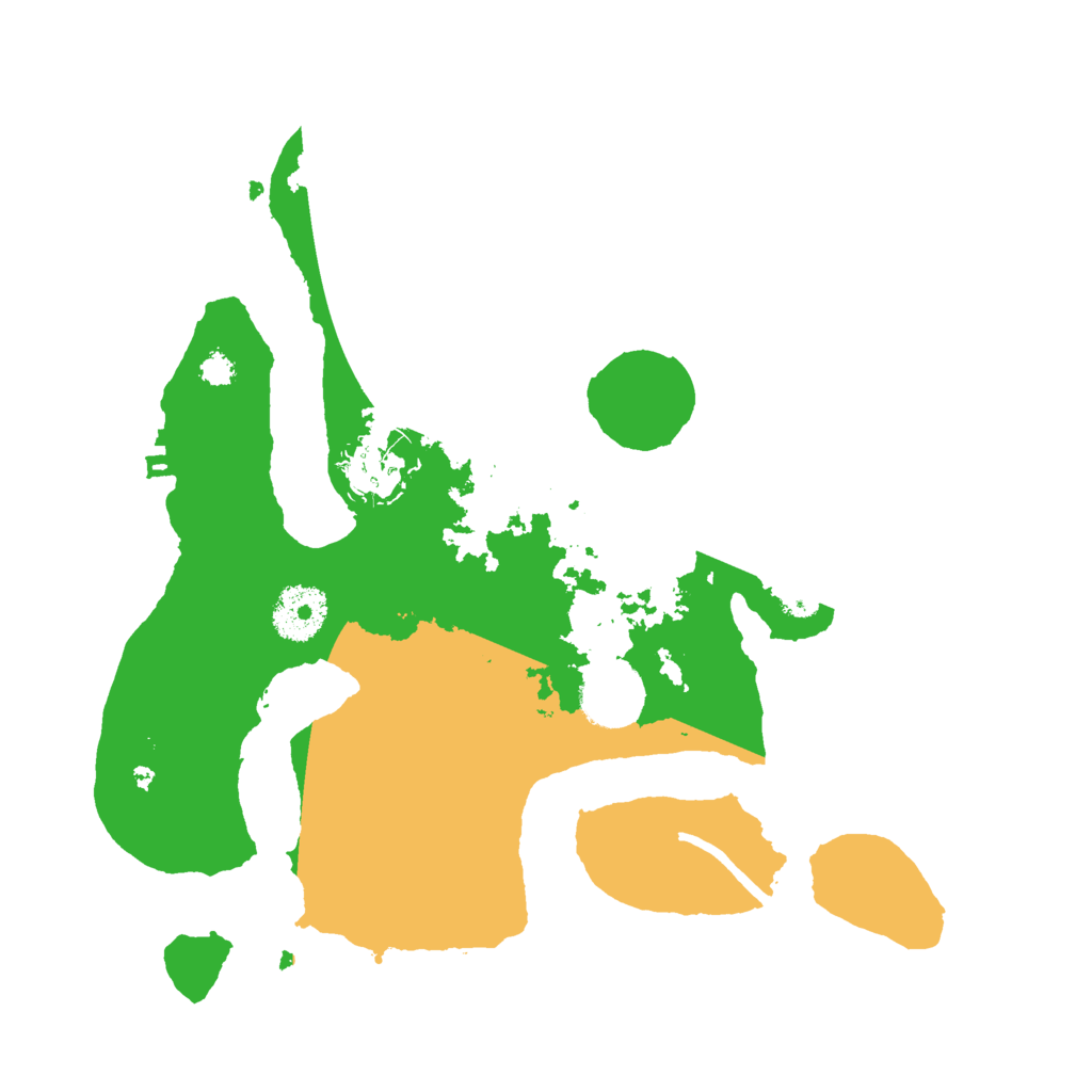 Biome Rust Map: Procedural Map, Size: 3000, Seed: 105410298