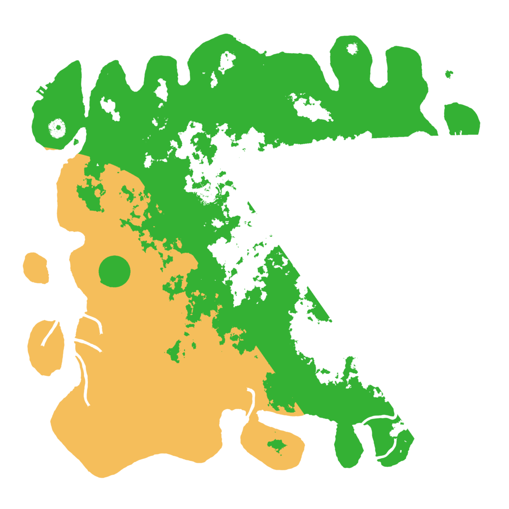 Biome Rust Map: Procedural Map, Size: 4250, Seed: 6854