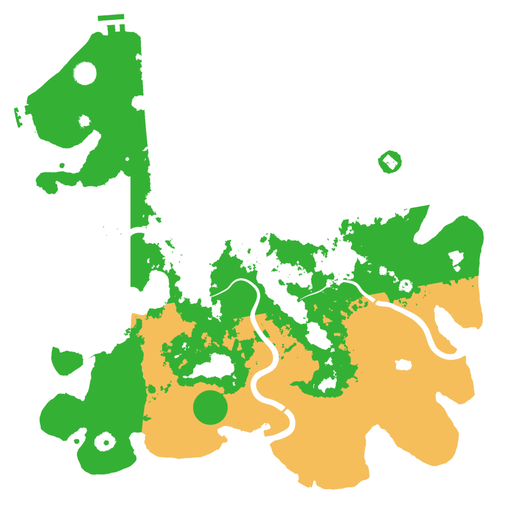Biome Rust Map: Procedural Map, Size: 4000, Seed: 786231