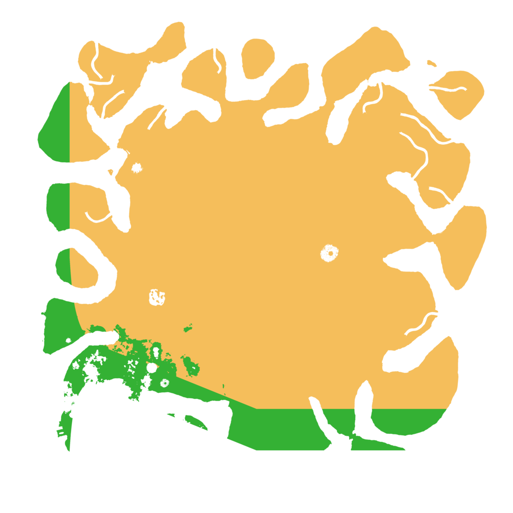 Biome Rust Map: Procedural Map, Size: 4500, Seed: 3514601