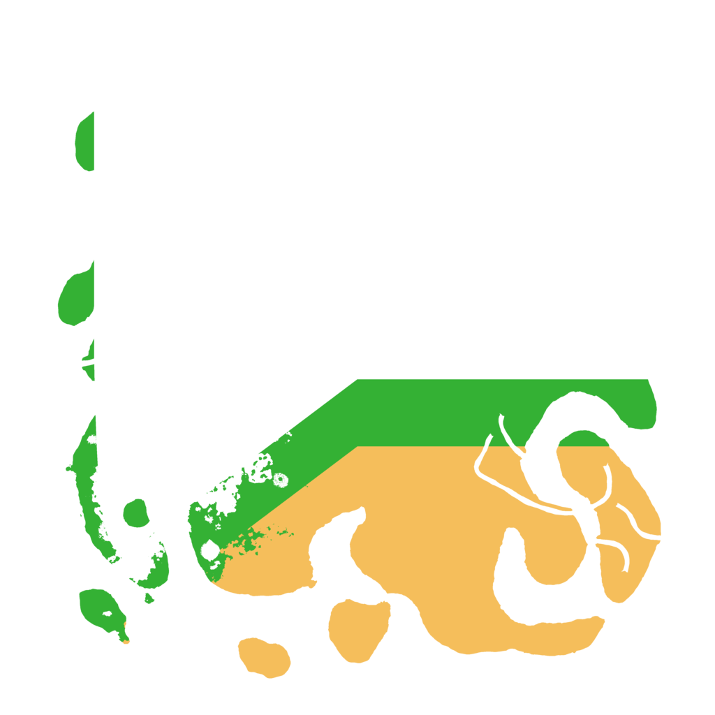 Biome Rust Map: Procedural Map, Size: 3550, Seed: 121443