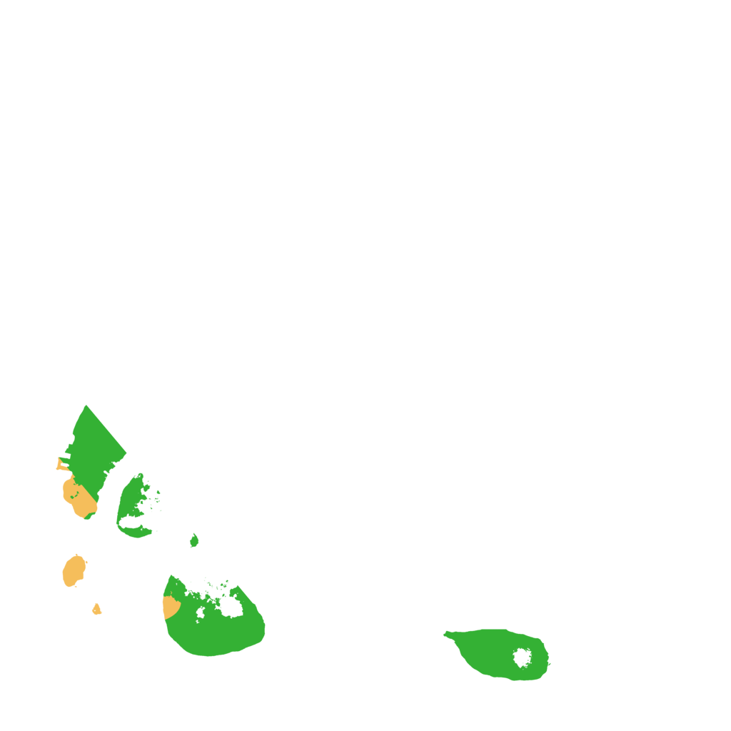 Biome Rust Map: Procedural Map, Size: 3550, Seed: 104179